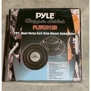PYLE PLWCH12D Chopper Series 12" slim-mount Subwoofer